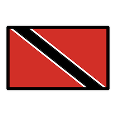 Флаг Тринидада и Тобаго Эмодзи в Openmoji