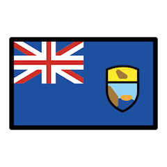 Flagge von Tristan da Cunha Emoji Openmoji