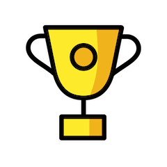 Trophy on Openmoji