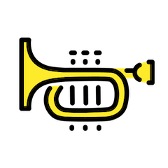 🎺 Trumpet Emoji in Openmoji