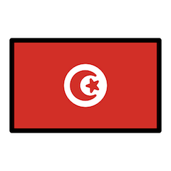 ट्यूनीशिया का झंडा on Openmoji