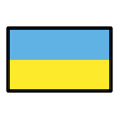 🇺🇦 Bandera de Ucrania Emoji en Openmoji