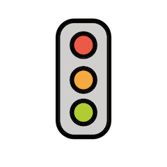 Vertical Traffic Light Emoji in Openmoji
