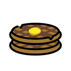 🧇 Waffle Emoji nos Openmoji