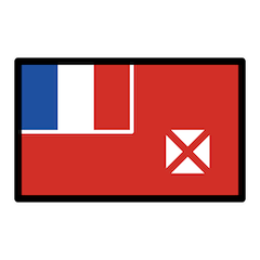 Flag: Wallis & Futuna Emoji in Openmoji
