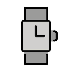 ⌚ Reloj de pulsera Emoji en Openmoji