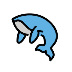 Whale Emoji in Openmoji
