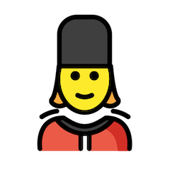 Woman Guard Emoji in Openmoji
