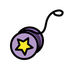 Yo-yo Emoji Openmoji