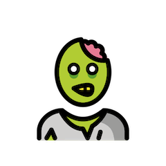 🧟 Zombie Emoji auf Openmoji