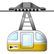 Aerial Tramway Emoji on Samsung Phones