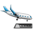 Flugzeug beim Landen Emoji Samsung