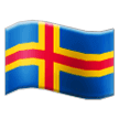 Flagge der Åland-Inseln on Samsung