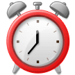 Alarm Clock Emoji on Samsung Phones