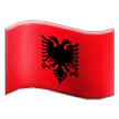 Cờ Albania on Samsung