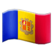 Bandeira de Andorra Emoji Samsung