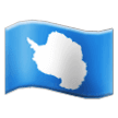 Flag: Antarctica Emoji on Samsung Phones