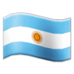 Flag: Argentina on Samsung