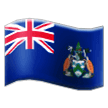 Bandera de la Isla Ascensión Emoji Samsung