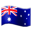 Flag: Australia on Samsung