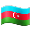 Bandera de Azerbaiyán Emoji Samsung