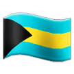 Flag: Bahamas on Samsung