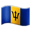 Flag: Barbados on Samsung