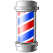 Símbolo de barbearia Emoji Samsung