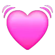 Corazón latiendo Emoji Samsung