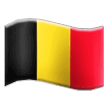 Bandera de Bélgica Emoji Samsung