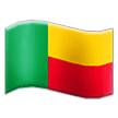 Flagge von Benin Emoji Samsung