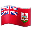 Флаг Бермудских островов Эмодзи на телефонах Samsung