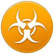 ☣️ Simbolo del rischio biologico Emoji su Samsung