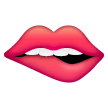 🫦 Menggigit Bibir Emoji Di Ponsel Samsung