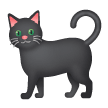 🐈‍⬛ Черный кот Эмодзи на телефонах Samsung