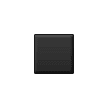 Cuadrado negro pequeño Emoji Samsung