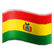 Bandera de Bolivia Emoji Samsung