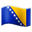 Flagge von Bosnien und Herzegowina on Samsung