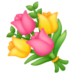 Ramo de flores Emoji Samsung