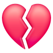 💔 Corazon roto Emoji en Samsung