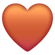 Braunes Herz Emoji Samsung