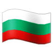 Bandeira da Bulgária Emoji Samsung