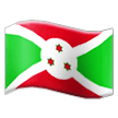 Flagge von Burundi Emoji Samsung