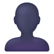Silhouette einer Person Emoji Samsung