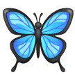 Butterfly Emoji on Samsung Phones