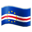Bandera de Cabo Verde Emoji Samsung