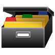 Card File Box Emoji on Samsung Phones