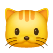 Cara de gato Emoji Samsung