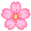 Cherry Blossom Emoji on Samsung Phones