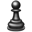 Peón de ajedrez Emoji Samsung